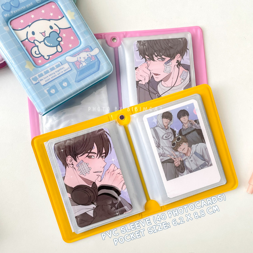 

(SALE) Collect Book Photocard Polaroid 40 Slot / Album Foto PC Karakter Lucu