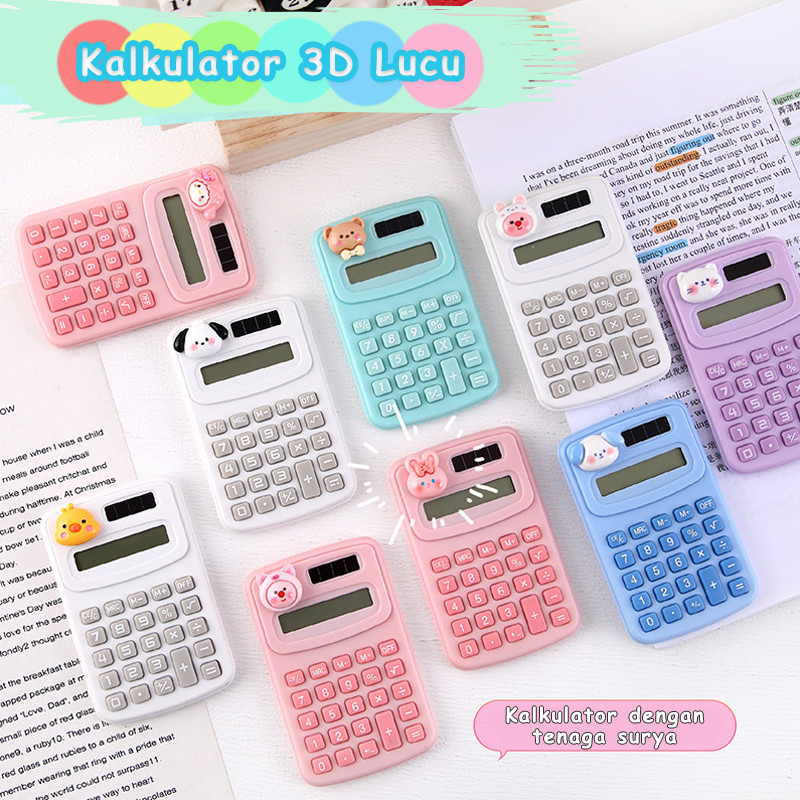 

KALKULATOR MINI 8 DIGIT PORTABLE MOTIF / CALCULATOR MINI POCKET SIZED 8 DIGIT WARNA LUCU