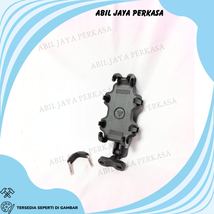 HOLDER HP STANG MOTOR PHONE HOLDER MOTOWOLF PENYANGGA HP GPS UNIVERSAL BRACKET BRAKET BREKET NMAX AE