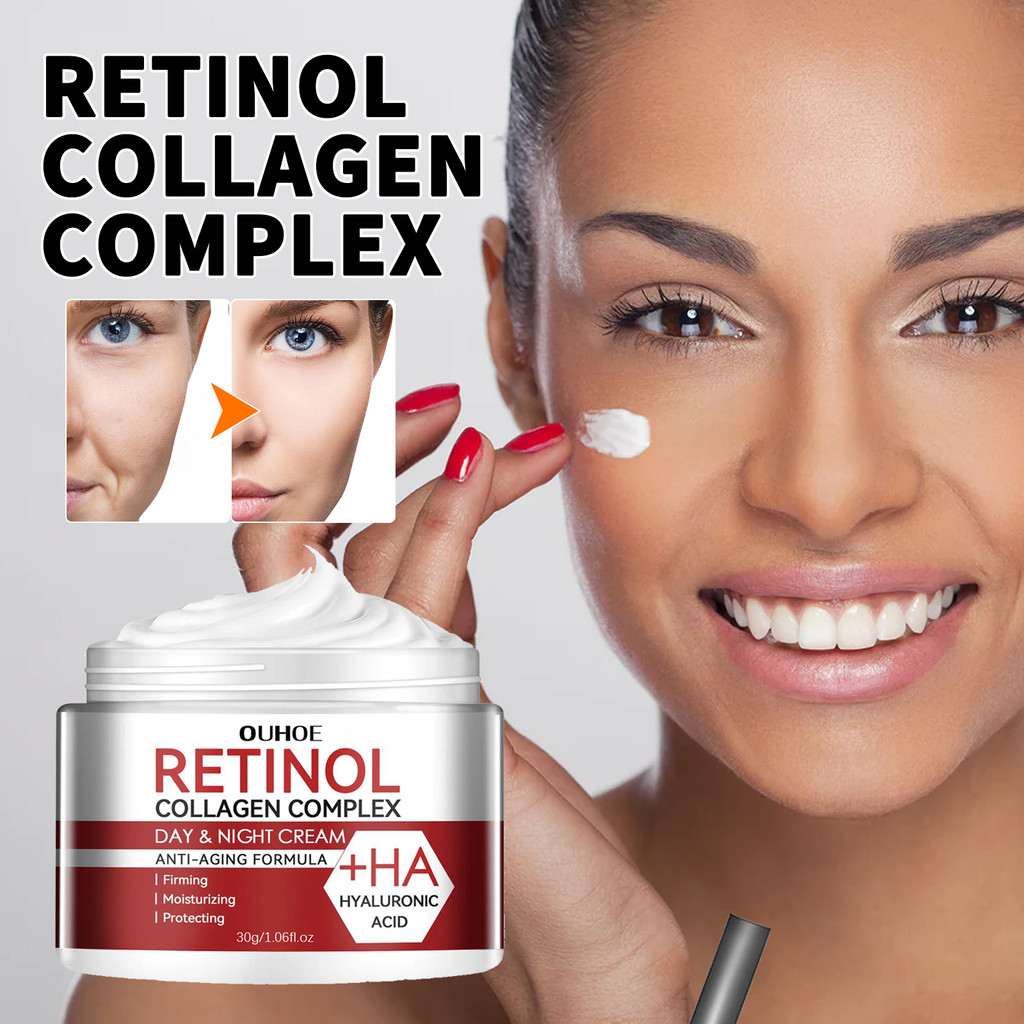 Retinol Cream Anti Aging Original 100% Retinol Krim Retinol Cream For Face Fine Lines & Wrinkles