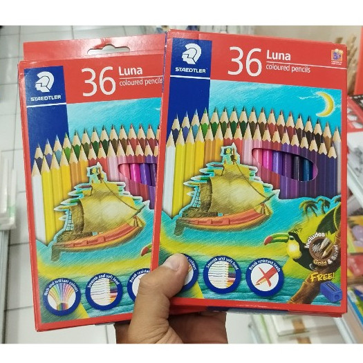 

PENSIL WARNA STAEDTLER LUNA PREMIUM 36 WARNA ( NR.136C36 ) 123