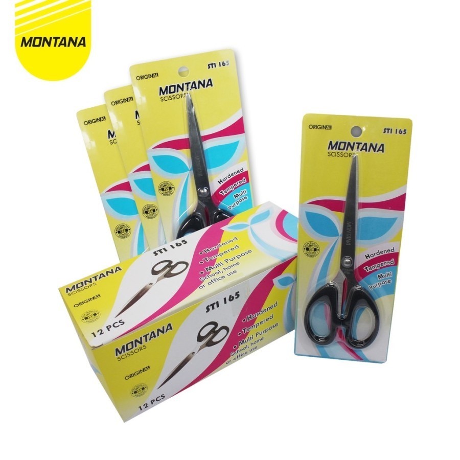 

(OSWIN SHOP) MONTANA GUNTING STI-165 16 CM SCISSORS PEMOTONG HIGH QUALITY