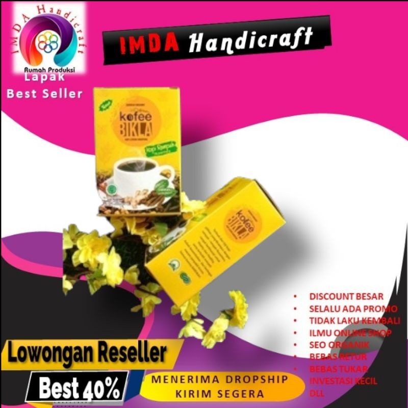 

MAKRIFATBUSINESS KOPI BIKLA REMPAH Kopi Herbal Alami BOX 20 SACHET