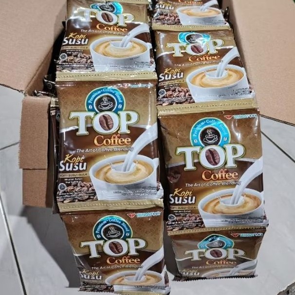 

TOP COFFE SUSU (1 RENCENG) 12pcs x @31gr