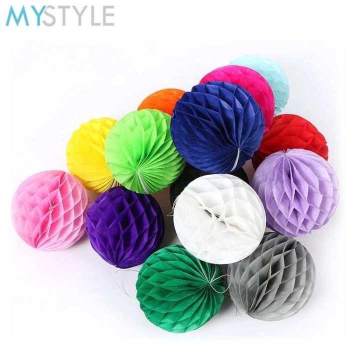 RB001 MYSTYLE HONEYCOMB 20/25/30 CM PAPER HONEYCOMB BALL - 20