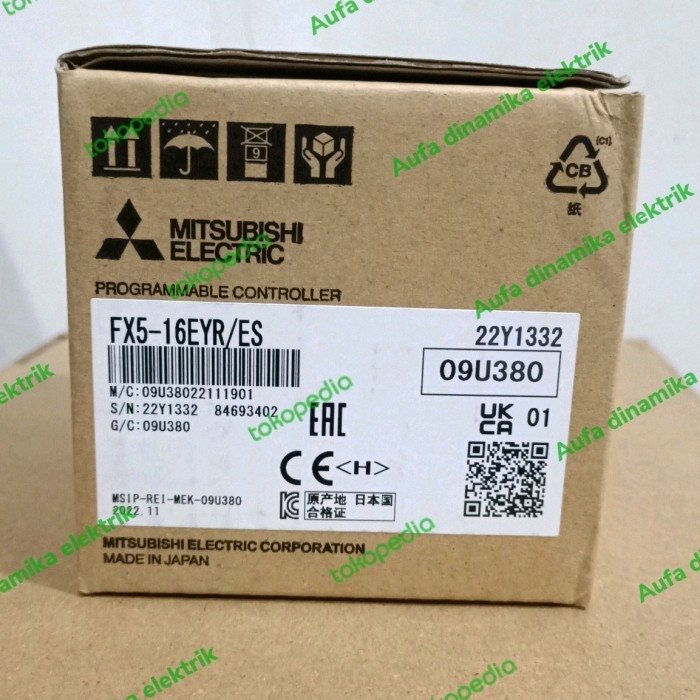 D90 FX5-16EYR/ES PLC Mitsubishi Expand Modul FX5 16EYR