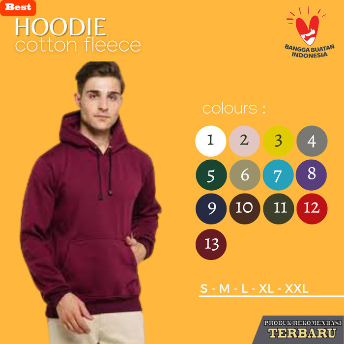 hoodie pria keren Jaket Hoodie Jumper Pria Wanita/Hoodie unisex/Jaket tebal - XL