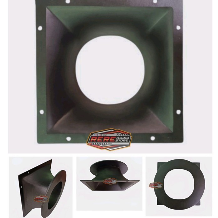 Horn Midle 10'' Ukuran 29x29 / Corong Midel Polos 10inch 10 inch Bahan Cor Diral Almunium Tebal