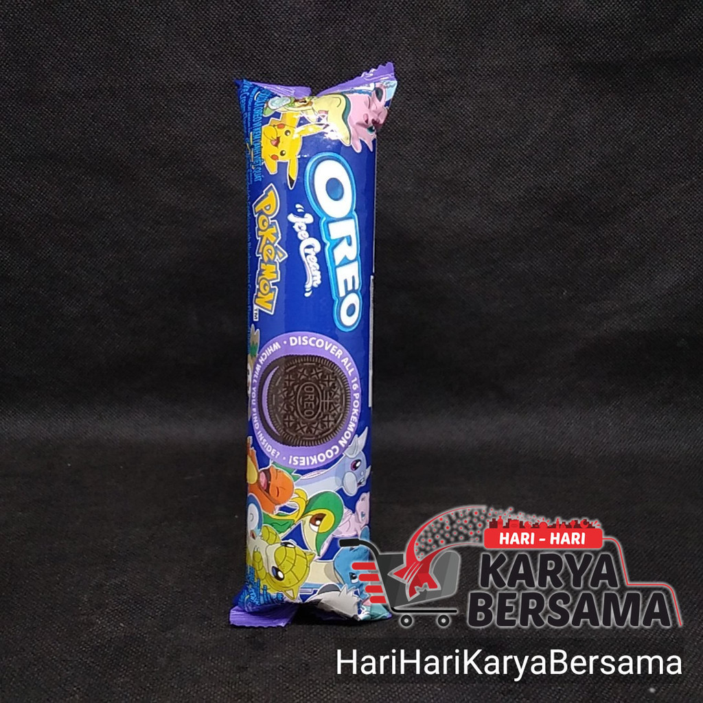 

OREO BISKUIT SANDWICH COKLAT KRIM ICE CREAM BLUEBERRY 119.6GR