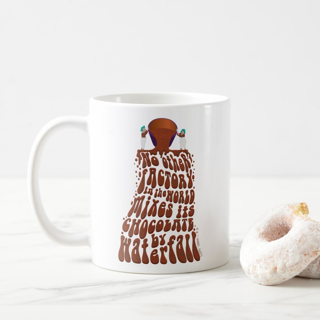 Mug Keramik Chocolate Waterfall Coffee Mug Willy Wonka Jinemo