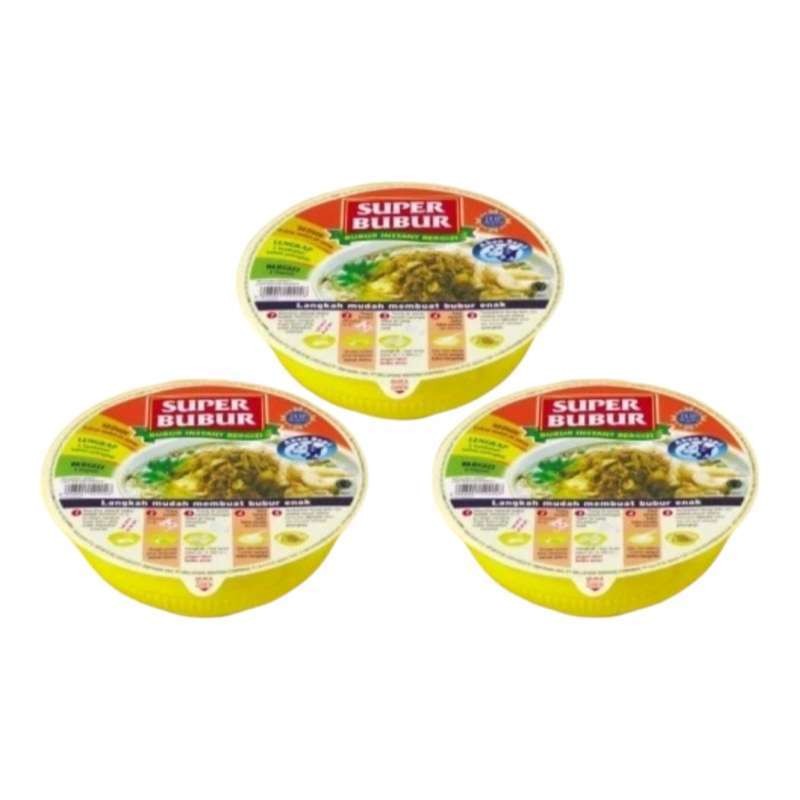 

Super Bubur Abon Sapi Instan Cup 67gr x 3pcs