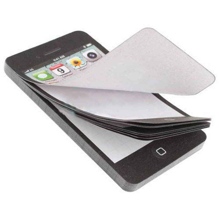 

New Arrival Note Paper Cell Phone Shaped Memo Pad Pragmatic Gift Office School Supplies