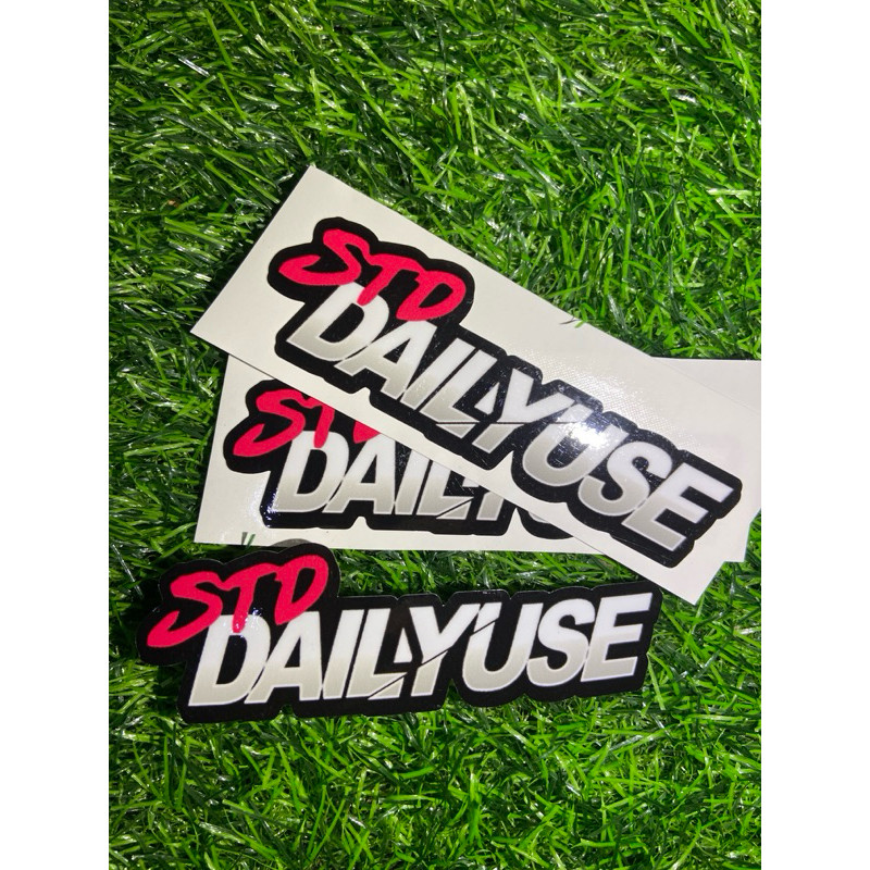 STD DAILYUSE STIKER MOTOR MATIC HEREX STANDAR DRINK BENG BENG MINIMAL MAXIMAL