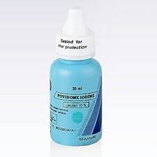 banda aceh kf POVIDONE IODINE KIMIA FARMA 30ML dan 60ml / betadine biru / iodin povidon / betadin