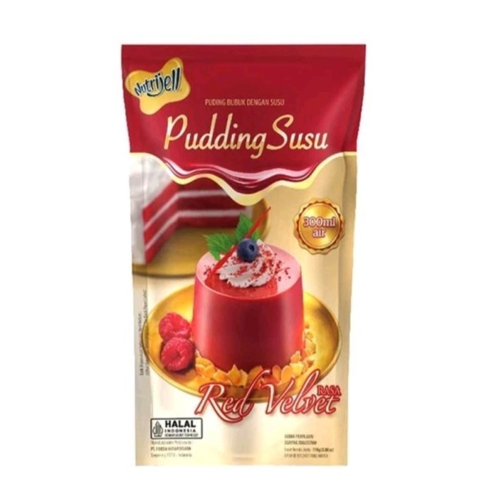 

New Item NUTRIJELL PUDDING SUSU RED VELVET 110G