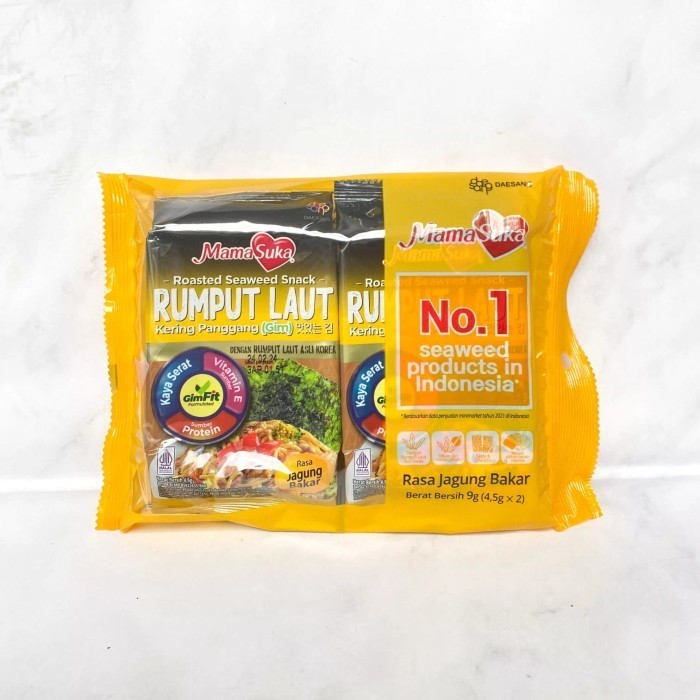 

NEW ITEM SNACK MAMA SUKA RUMPUT.L JAGUNG BAKAR PACK 2 X 4.5G