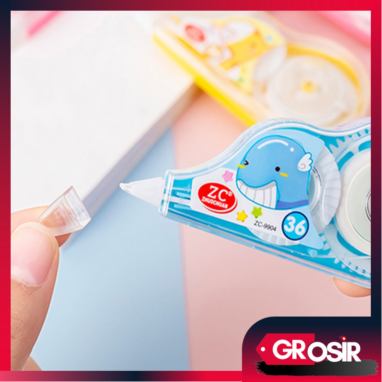

Grosir S5742 Tip-Ex Roll Correction / Penghapus Tip-Ex / Correction Tape / Tipe X Roll Murah / Tipex Kertas Roll