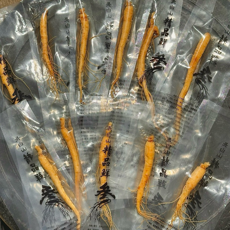 

(10pcs) Ginseng Asli 20gram / Akar Ginseng / Panax ginseng / Ginseng Import