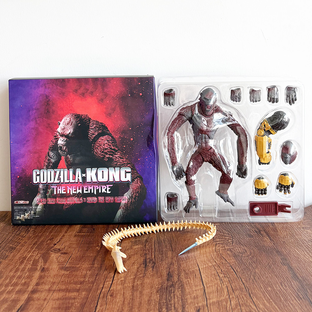 SHM 2024 Godzilla Vs. King Kong 2: Rise Of Empires Scar King PVC Action Figure Kids Gift 20CM