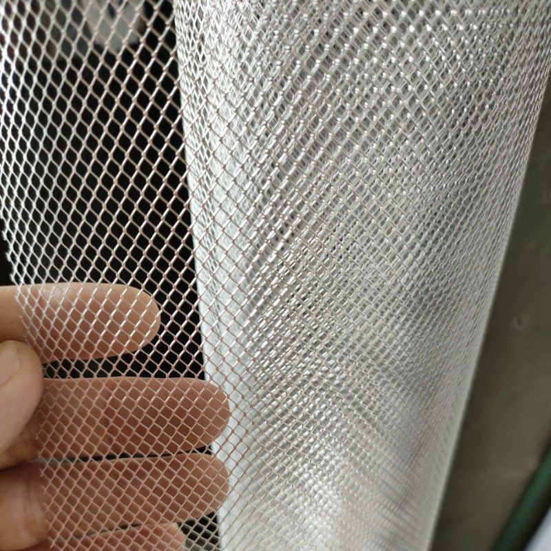 Tersedia Kawat jaring aluminium 160 cm x 100 cm kawat nyamuk jaring nyamuk ventilasi saringan alumin