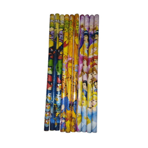 

[ LSC ] Pensil 2B 1Pcs Karakter Kartun Lucu Fancy Alat Tulis Sekolah Stationary