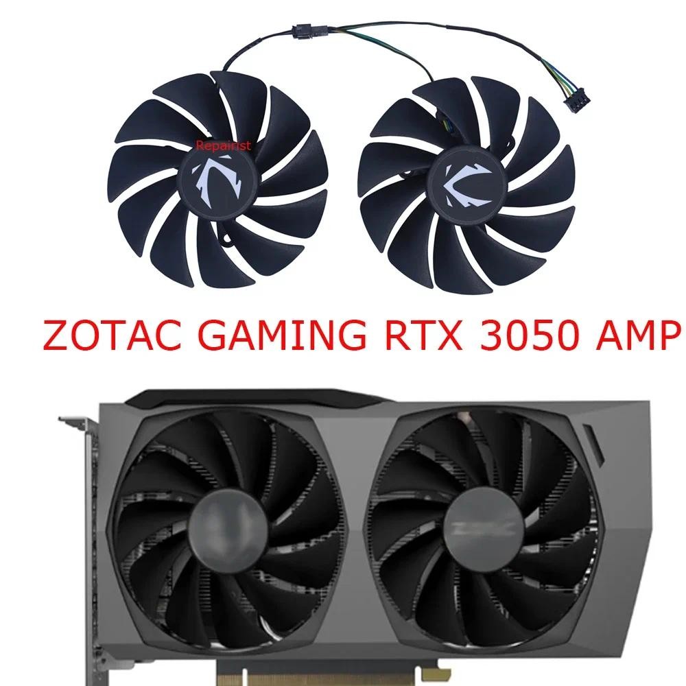 2Pcs/Set,Video Card Fan,GA92S2H,GPU Cooler,For ZOTAC RTX 3050 AMP ECO Twin Edge OC,For ZOTAC GAMING 