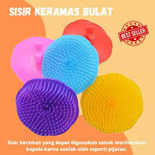 SISIR KERAMAS RAMBUT / SISIR SALON BULAT WARNA WARNI PATEN KALI