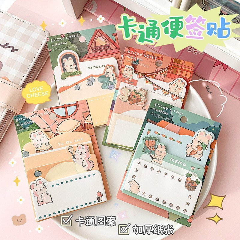

Random1 book Sticky Notes Wind Torn Simplified National Style Cute Portable Study Office Note Sticky Notes Kawaii