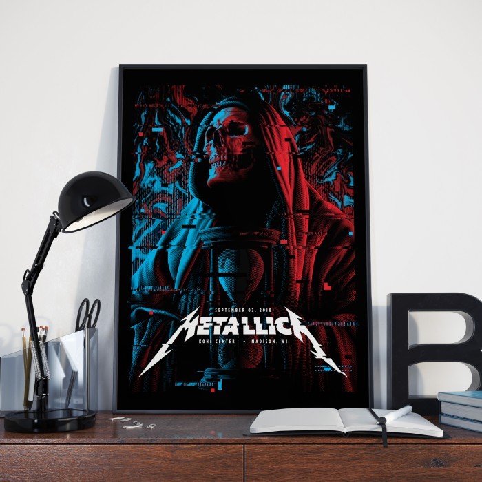 Poster Band METALLICA - High Quality Printed - Ukuran A3