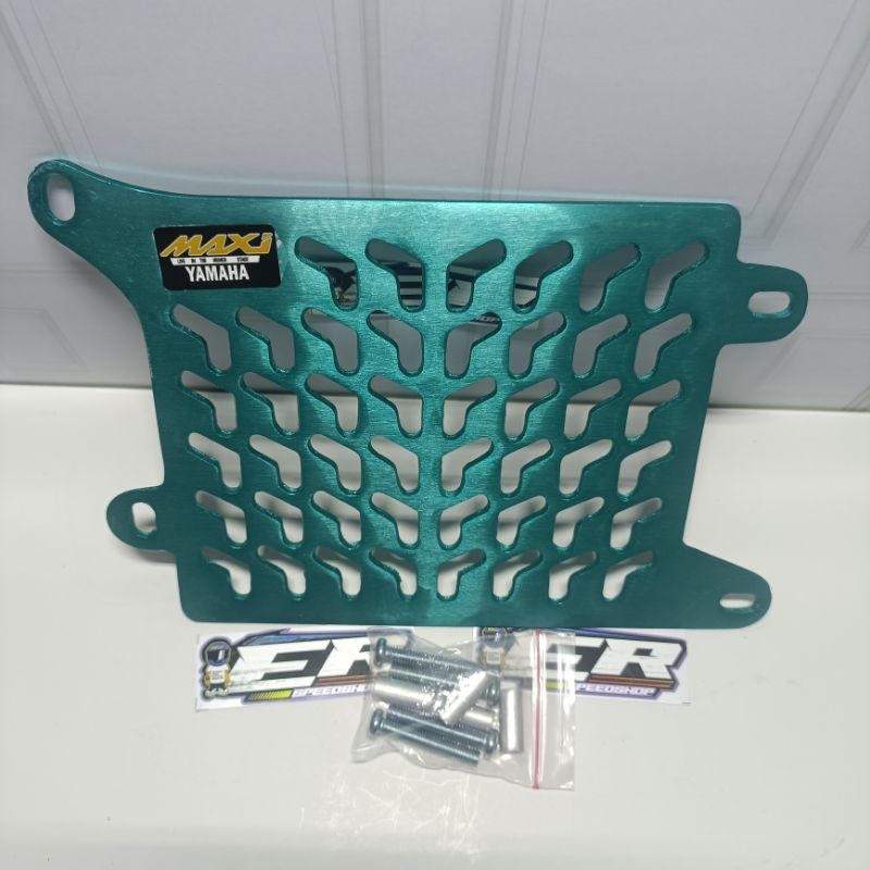 cover radiator Xeon karbu cnc cover tutup pelindung radiator Xeon Karbu cnc