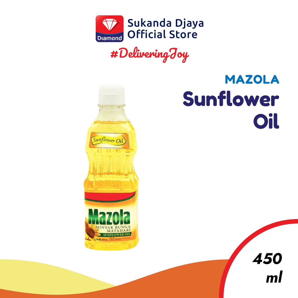 

Mazola Sunflower Oil Minyak Biji Bunga Matahari 450 ml