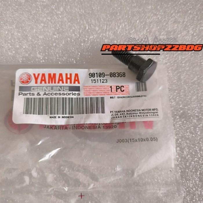 BAUT PENAHAN PANEL REM BELAKANG BAGIAN ATAS RXKING RX KING RXK ORIGINAL YAMAHA 90109-08368