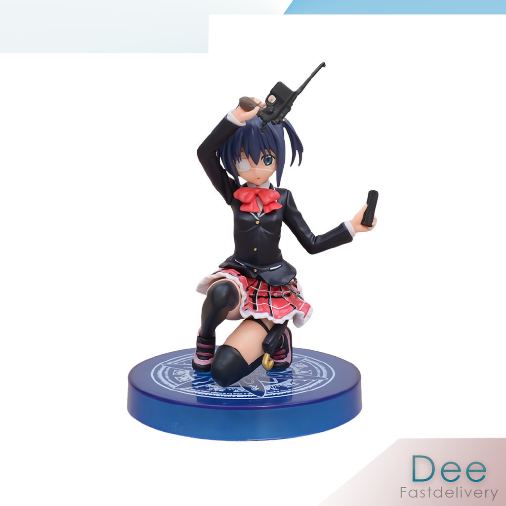 Rikka Takanashi Squatting Position Chuunibyou 15cm Action Figure D-MAT015