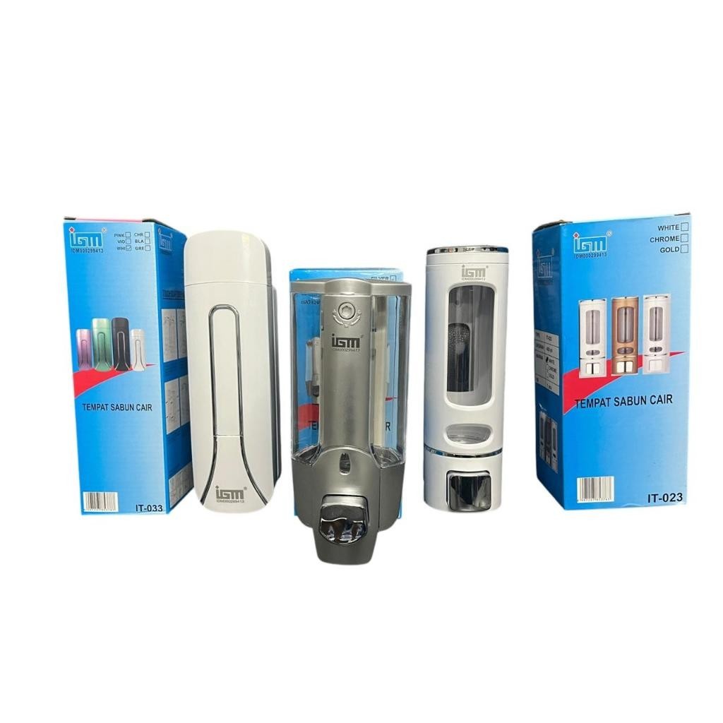 DISPENSER SABUN CAIR DAN SHAMPO TABUNG TOUCH SOAP DISPENSER KEYLOCK / TEMPAT SABUN CAIR / DISPENSER 