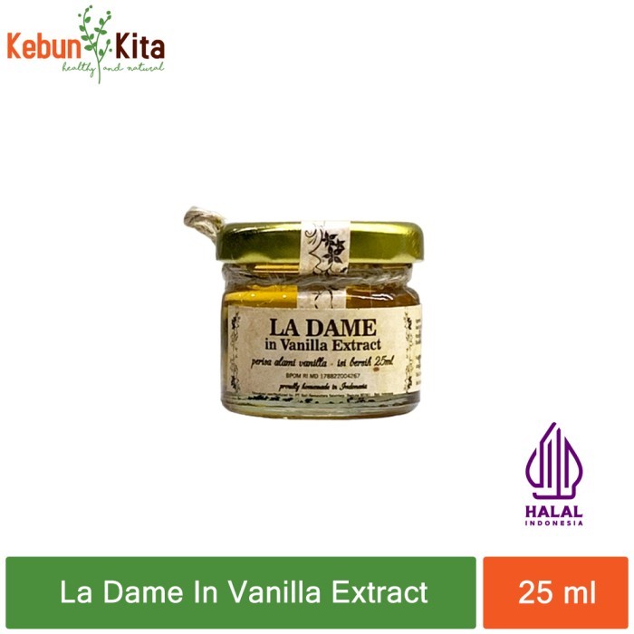 

NEW- [Bahan Makanan] La Dame in Vanilla Halal Vanilla Extract 25 ml