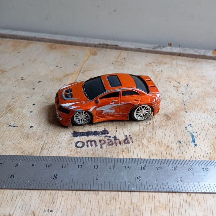 MAINAN diecast kentoys Mitsubishi Lancer Evo minus