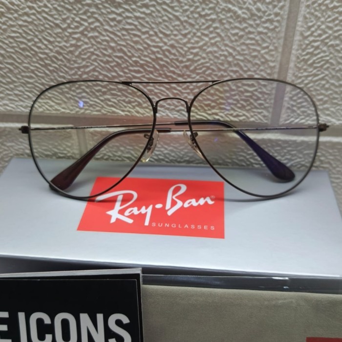 Kacamata Original Rāy-Bān RB3026 Aviator Size 62 Lensa Custom Bluecromic