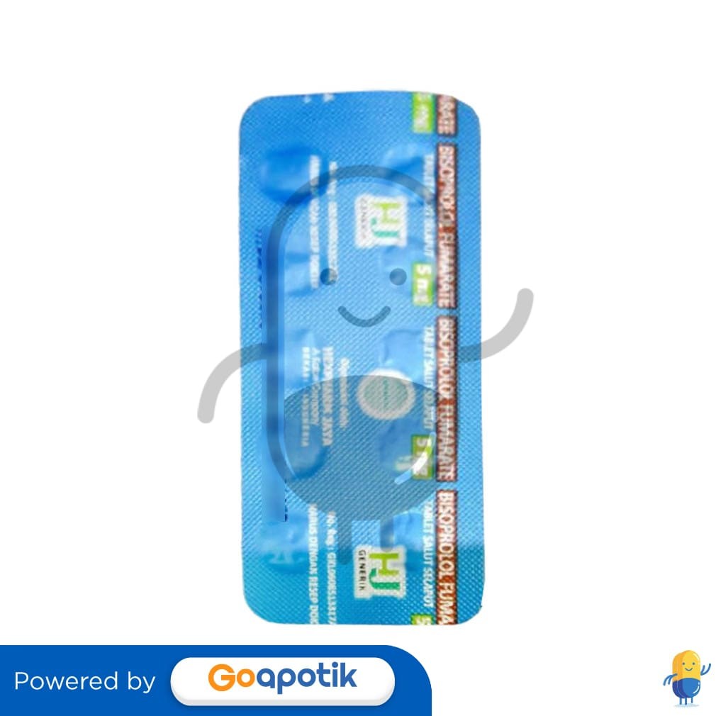 Bisoprolol Hexpharm 5 Mg Blister 10 Tablet