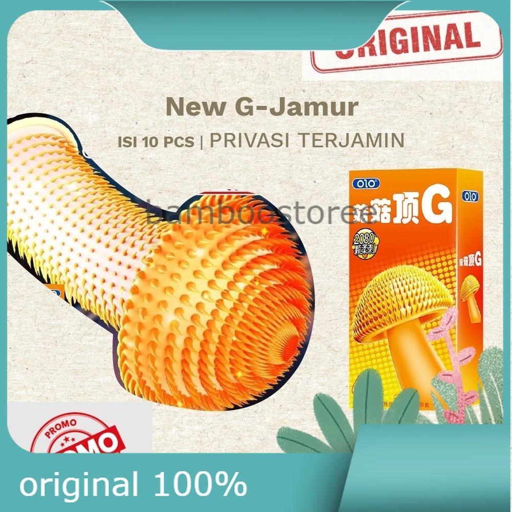 

~BAMBOOSTOREE~ Produk Limited Edition Terlaris OLO 001 New G Jamur 360 1 Box Isi 10 Pcs Cat Tongue Silicon Full Jarum 3D ~ liacibey