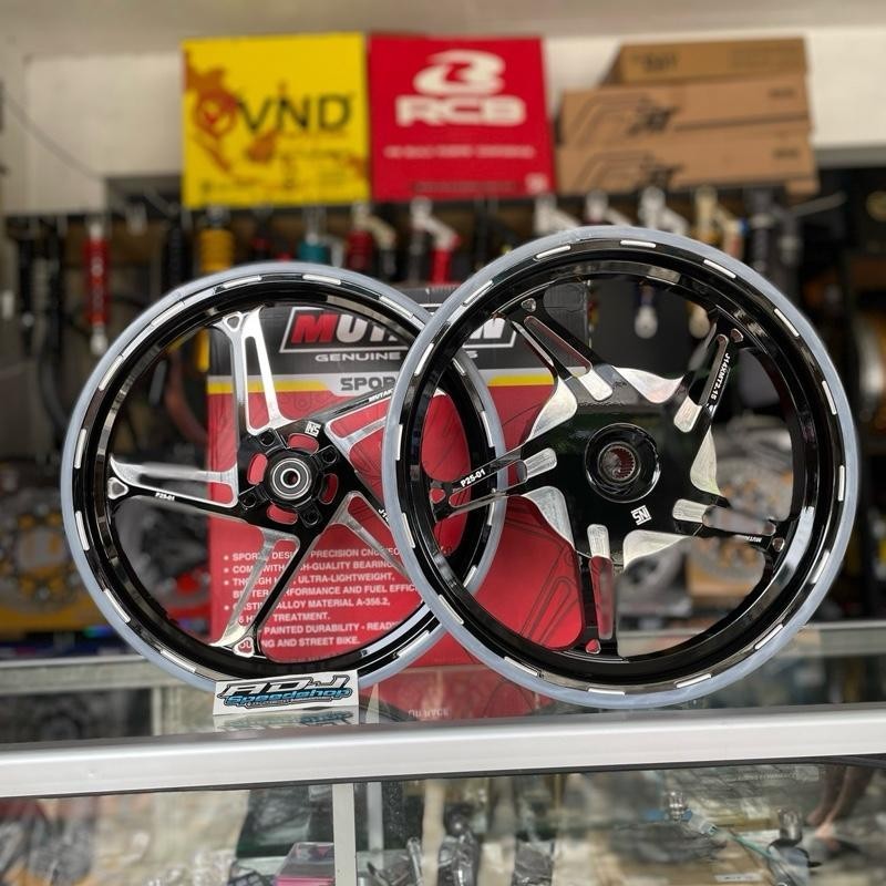VELG MUTAKIN 501 MIO VARIO 125 vario 150 RING 14 VELG MUTAKIN RING 14 matic mio vario