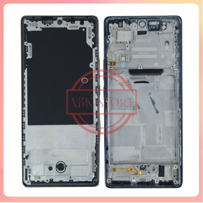 ORI FRAME LCD - TULANG TENGAH BEZEL - MIDDLE FRAME INFINIX NOTE 40 X6853 TATAKAN LCD