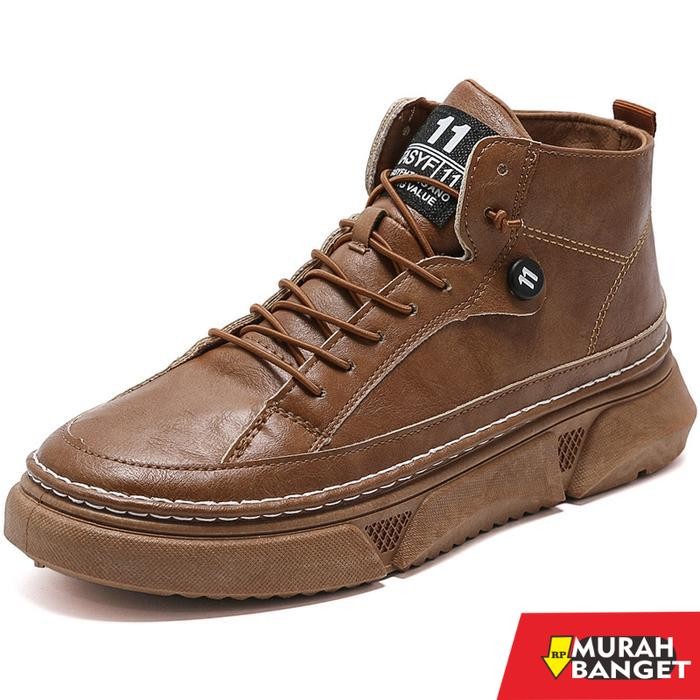sepatu sneakers pria brand lokal sepatu Boot k2 Sportstyle sepatu Pria CASUAL MARTIN LUTHER - Sepatu