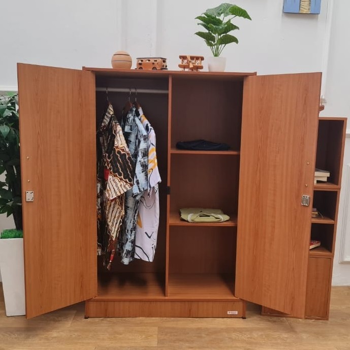 LEMARI PAKAIAN LEMARI MINIMALIS LEMARI BAJU CABINET WARDROBE RAK BAJU - RAK DAN GANTUNG