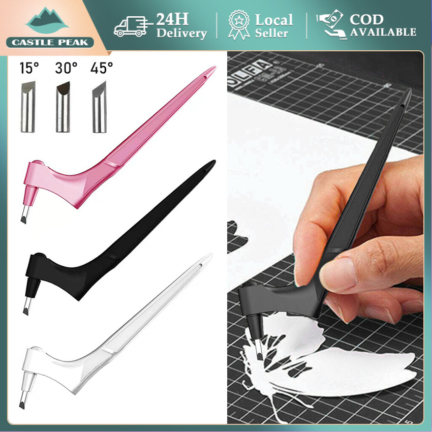 

360 Degrees Craft Rotary Gyro Cutter Pemotong Kertas Jurnaling Craft Journal untuk Memotong Kertas/Karton/Sticker hingga 3mm