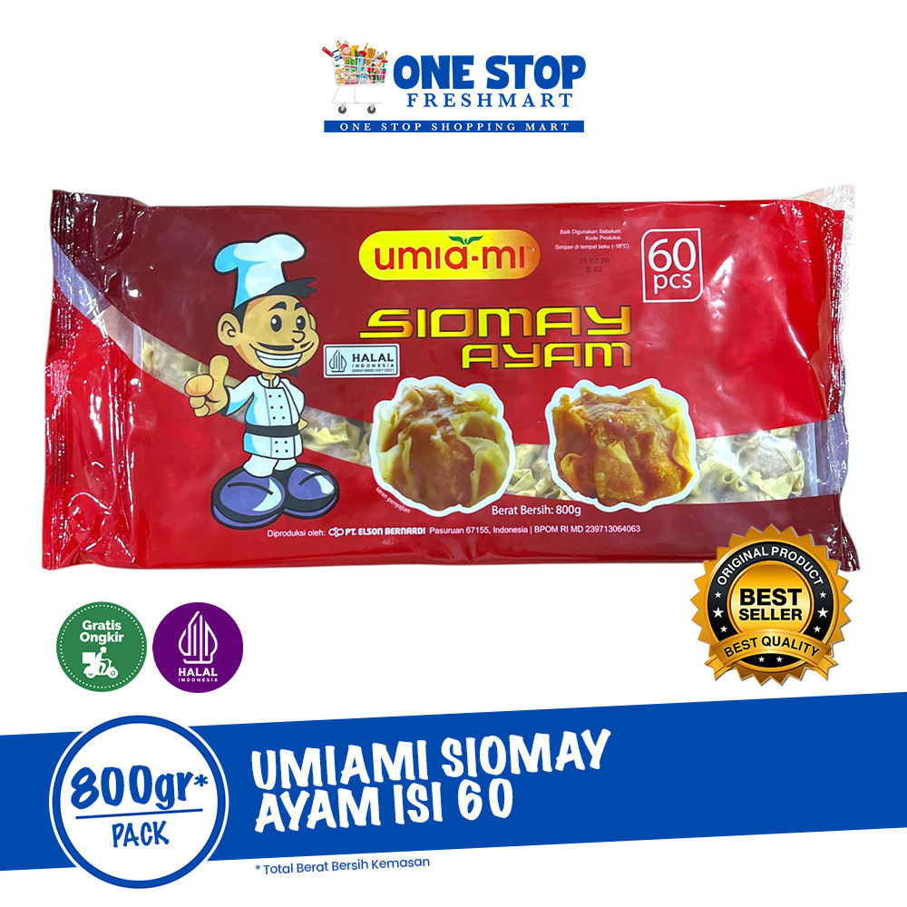 

UMIAMI SIOMAY AYAM / UMIAMI SIOMAY AYAM ISI 60PCS