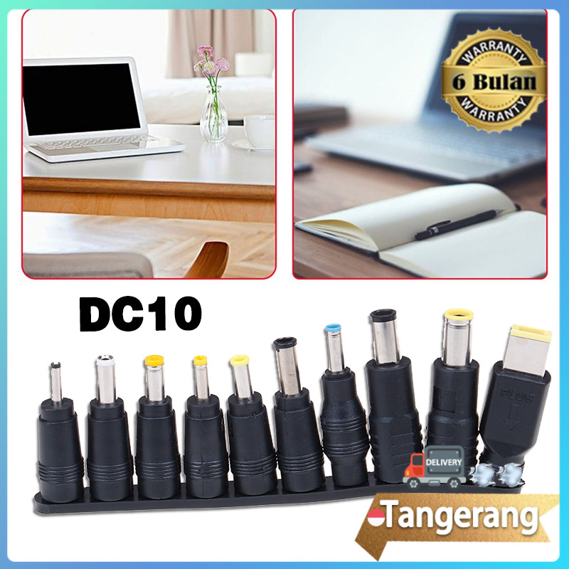 10 in 1 Adapter Converter Jack Charger Laptop DC Universal