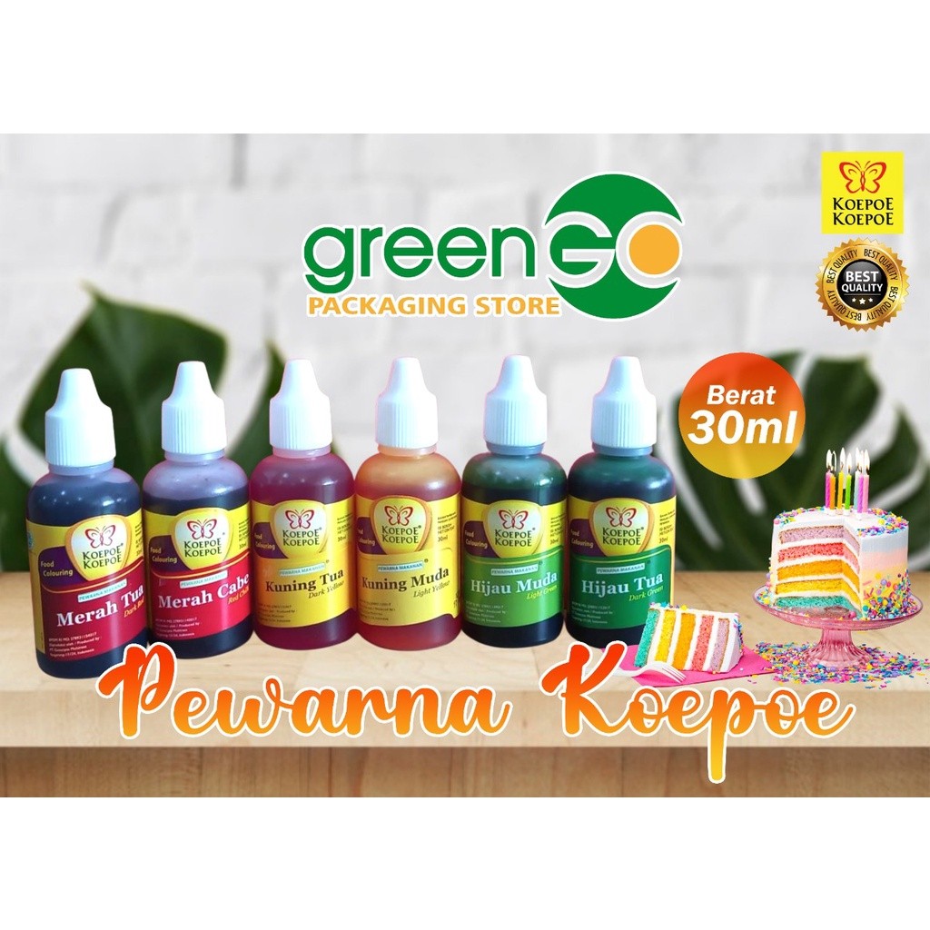 

[LW] PEWARNA KOEPOE KOEPOE 30ML PEWARNA KUE FOOD COLOURING
