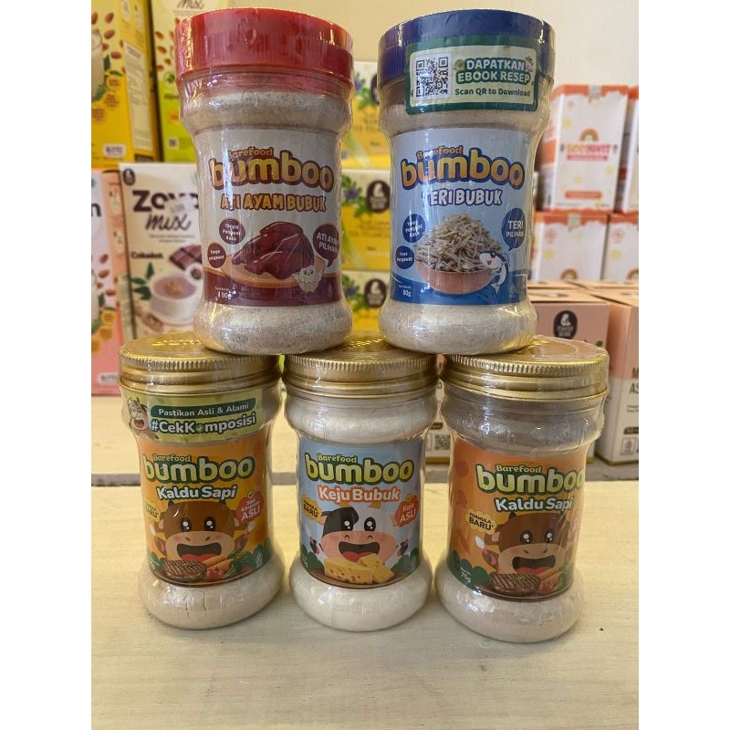 

Bumboo Kaldu Ayam Kaldu Jamur Sehat Organik Bumbu Penyedap Rasa Mpasi Snack Bayi Anak Ayam Kampung
