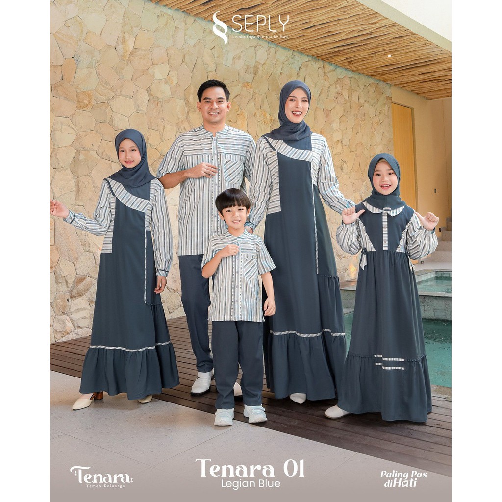 Koko Pria Strip Tenara Kaseo 236 Lengan Pendek By Seply Ethica # Gamis Sarimbit, Baju Couple Kekinia