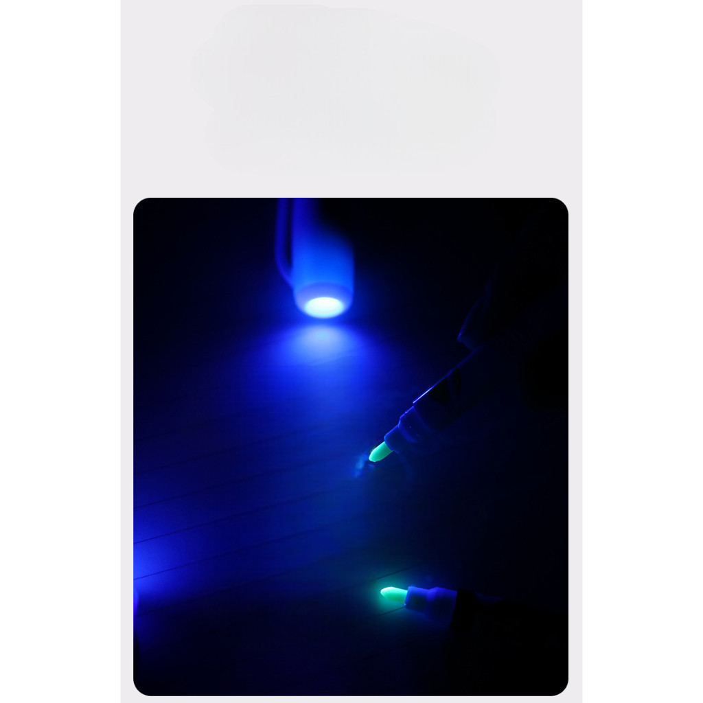 

Pulpen Magic Invisible Tinta Transparant Sinar Uv 1131